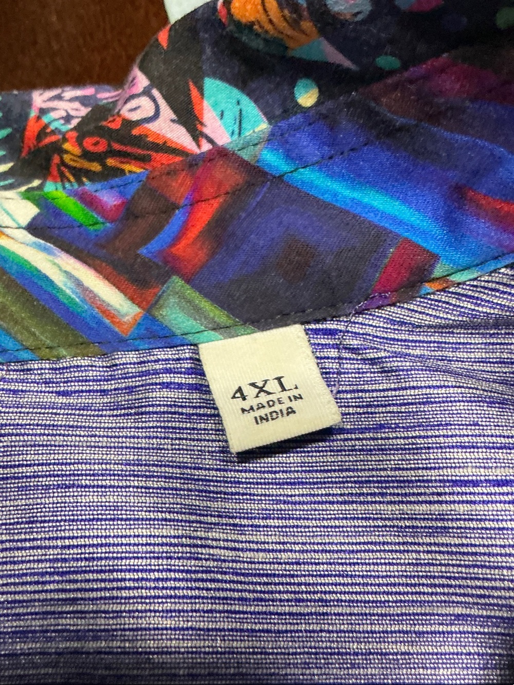 Robert Graham Men's Multicolor Floral & Abstract Button-Down Shirt - Picture 2 of 4